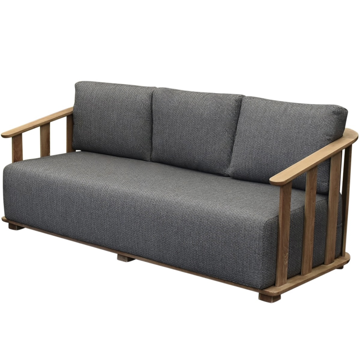 AVH-Collectie Milano 3-zits loungebank teakhout