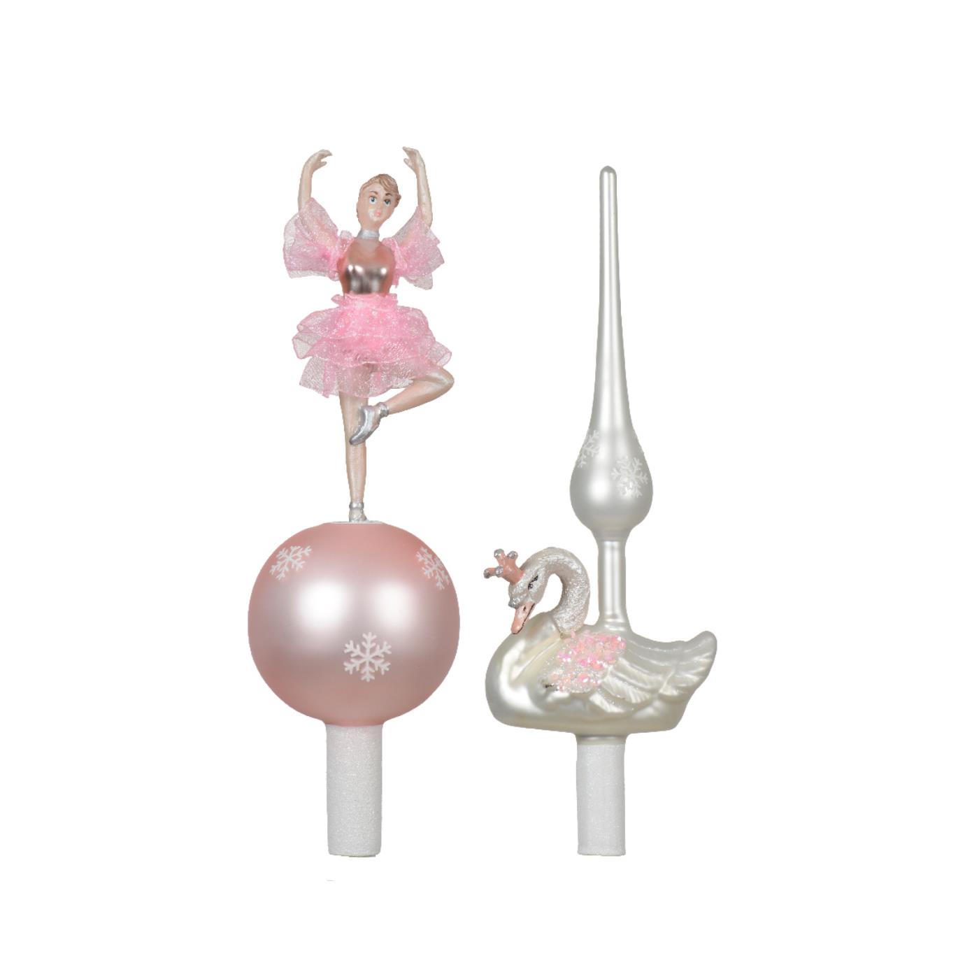 Decoris Piek Ballerina/Zwaan glas 29cm