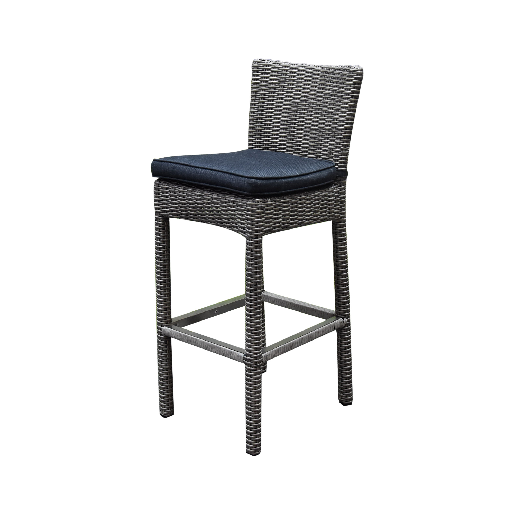 AVH-Collectie Oxford barstoel grijs wicker