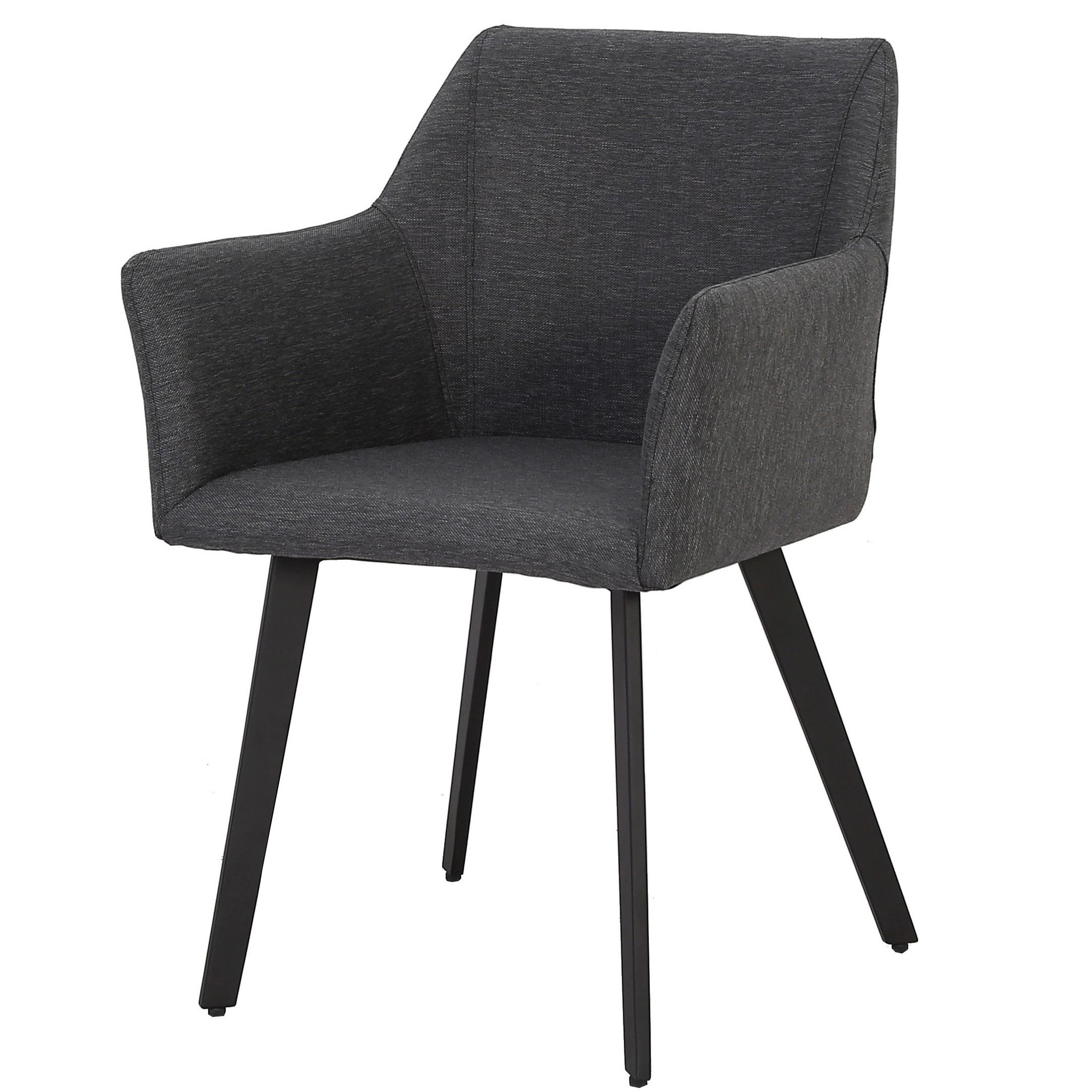 AVH-Collectie Sarego dining tuinstoel outdoor textileen antraciet