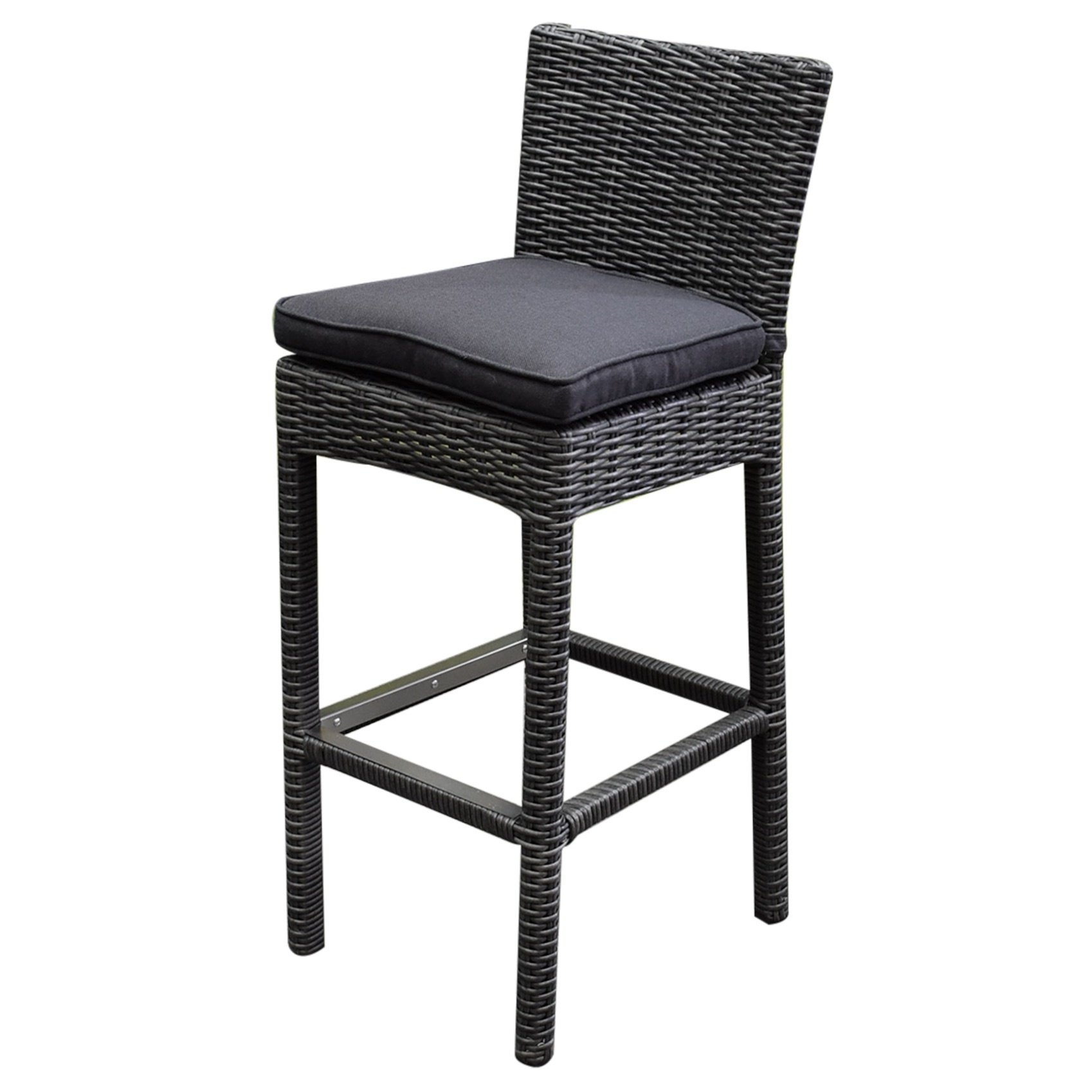 AVH-Collectie Oxford barstoel antraciet wicker