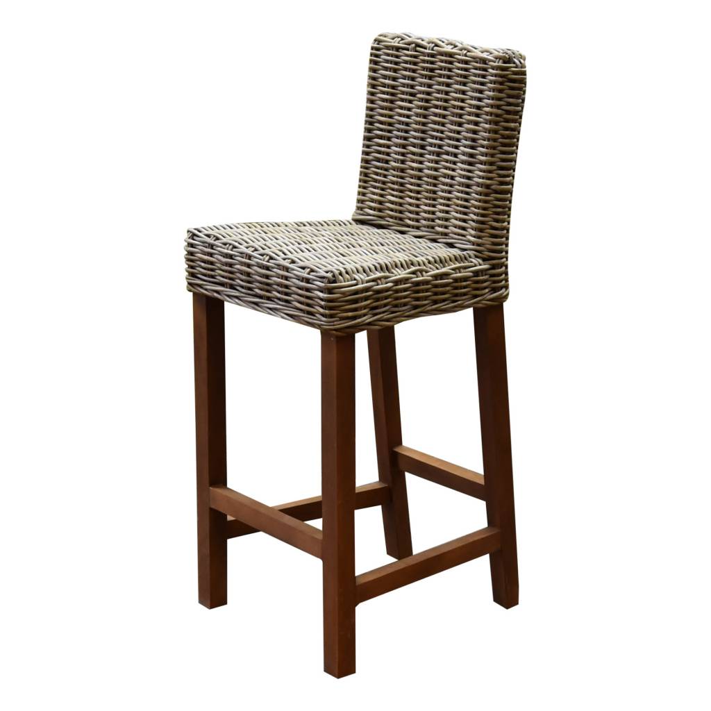 AVH-Collectie Rita barstoel naturel rotan