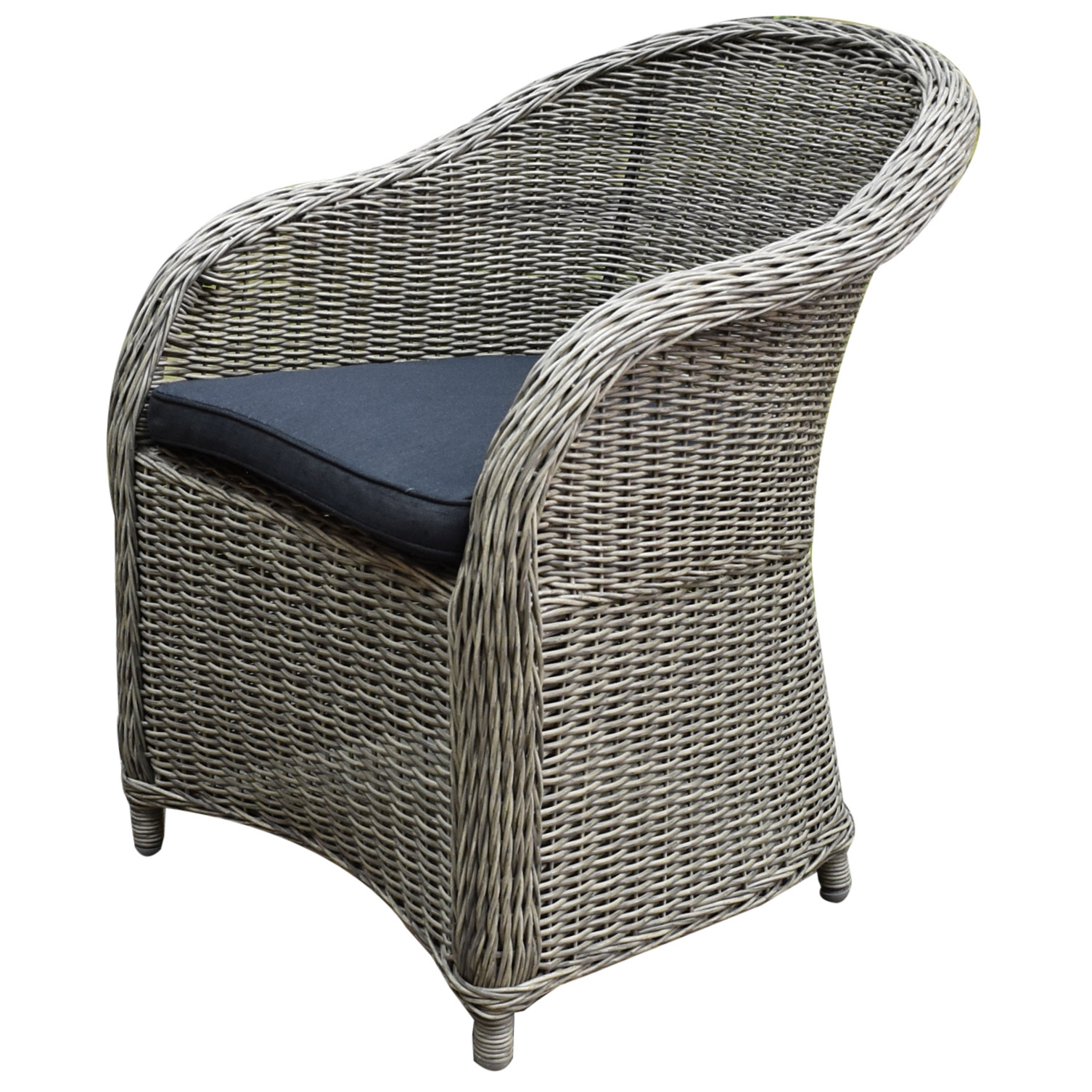 AVH-Collectie Chester dining tuinstoel grijs