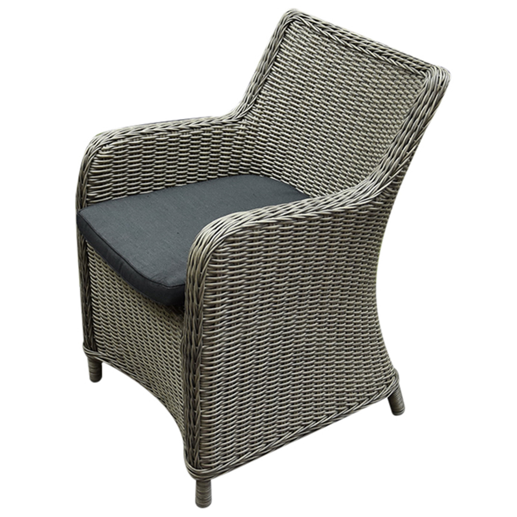 AVH-Collectie Bilbao dining tuinstoel grijs