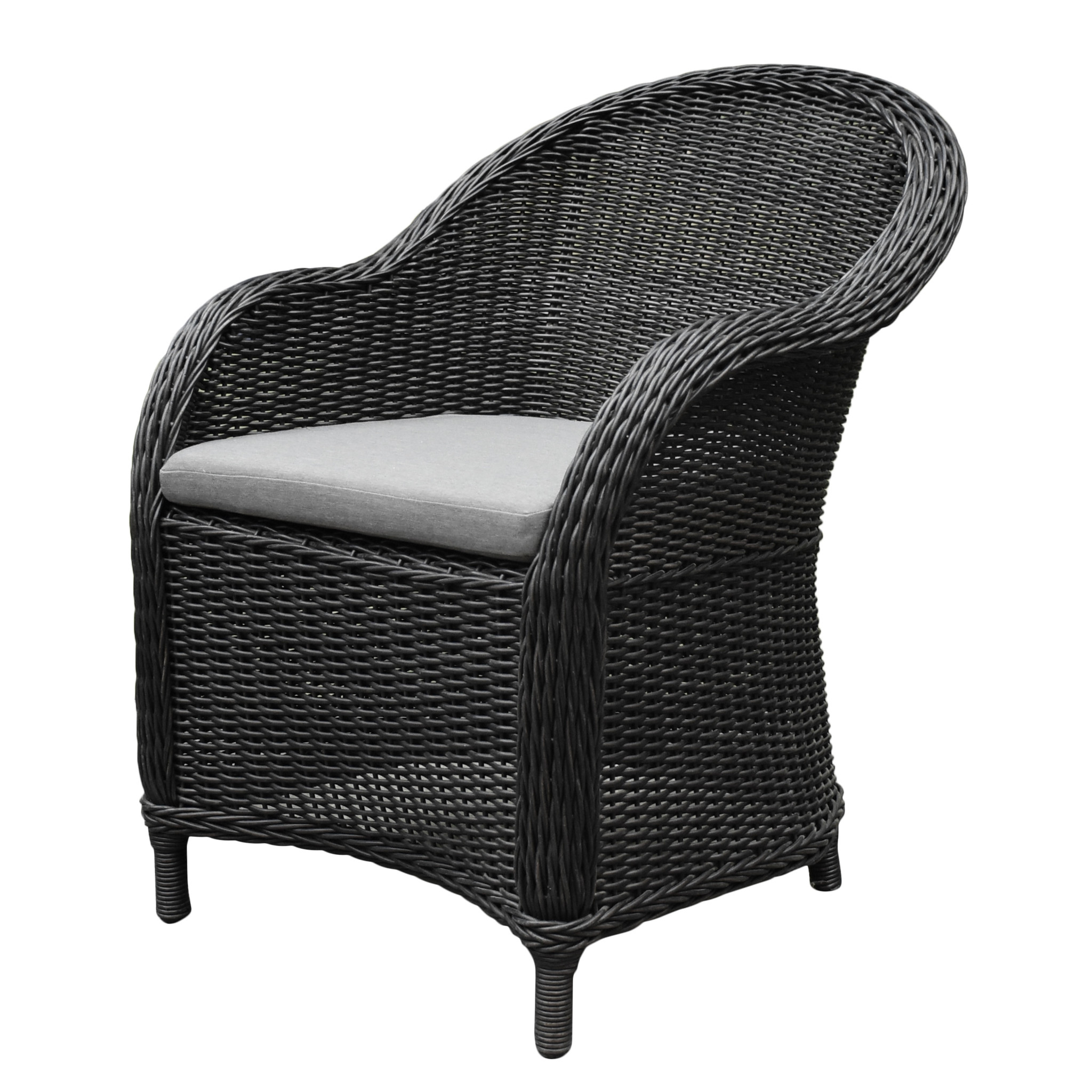 AVH-Collectie Chester dining tuinstoel zwart