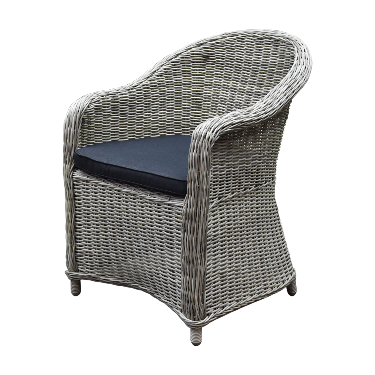 AVH-Collectie Chester dining tuinstoel wit grijs