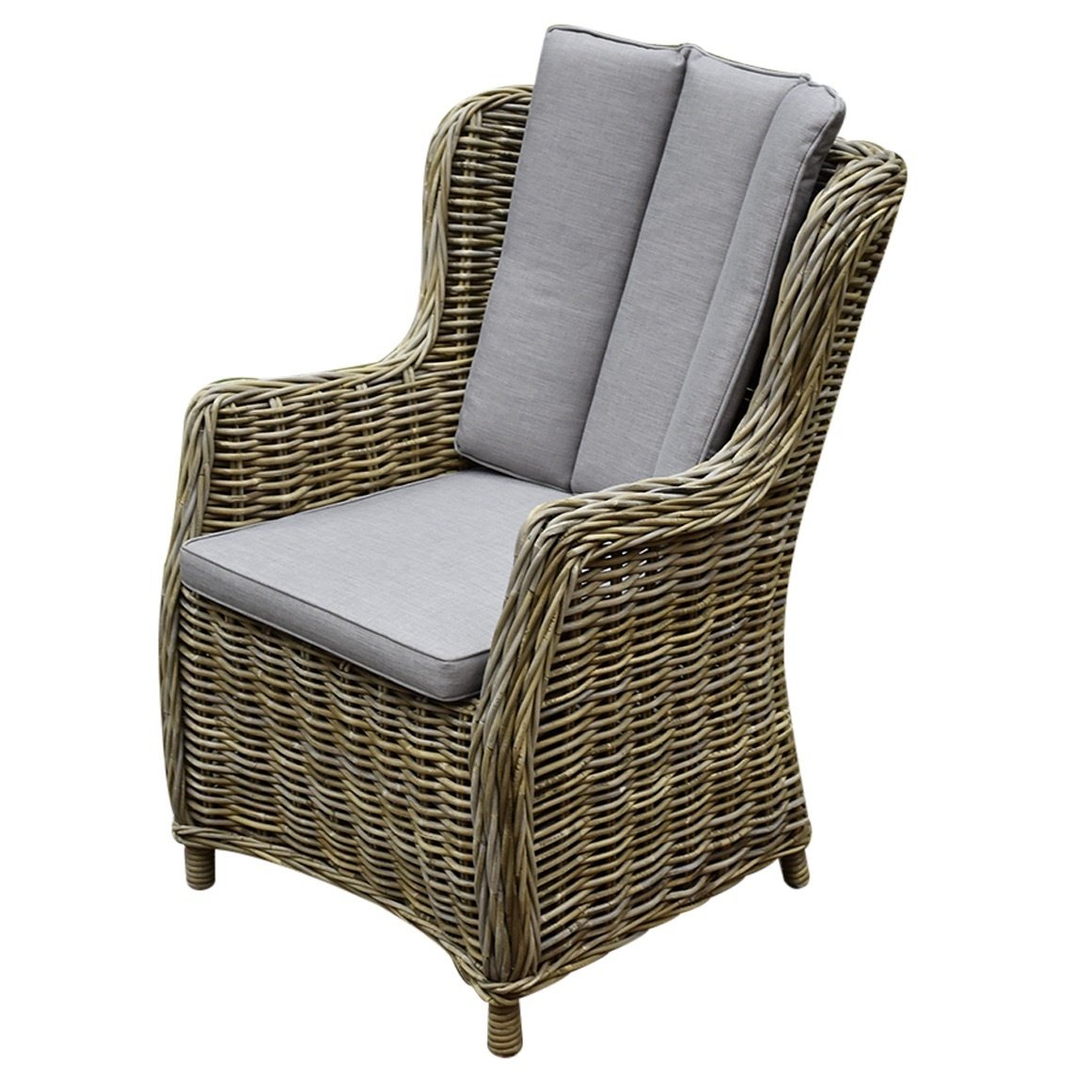 AVH-Collectie Darwin dining tuinstoel naturel rotan southend