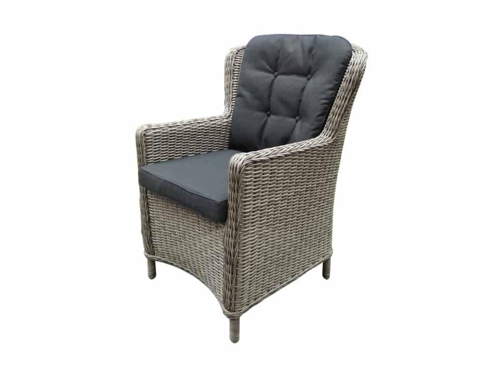 AVH-Collectie Marina dining tuinstoel grijs wicker
