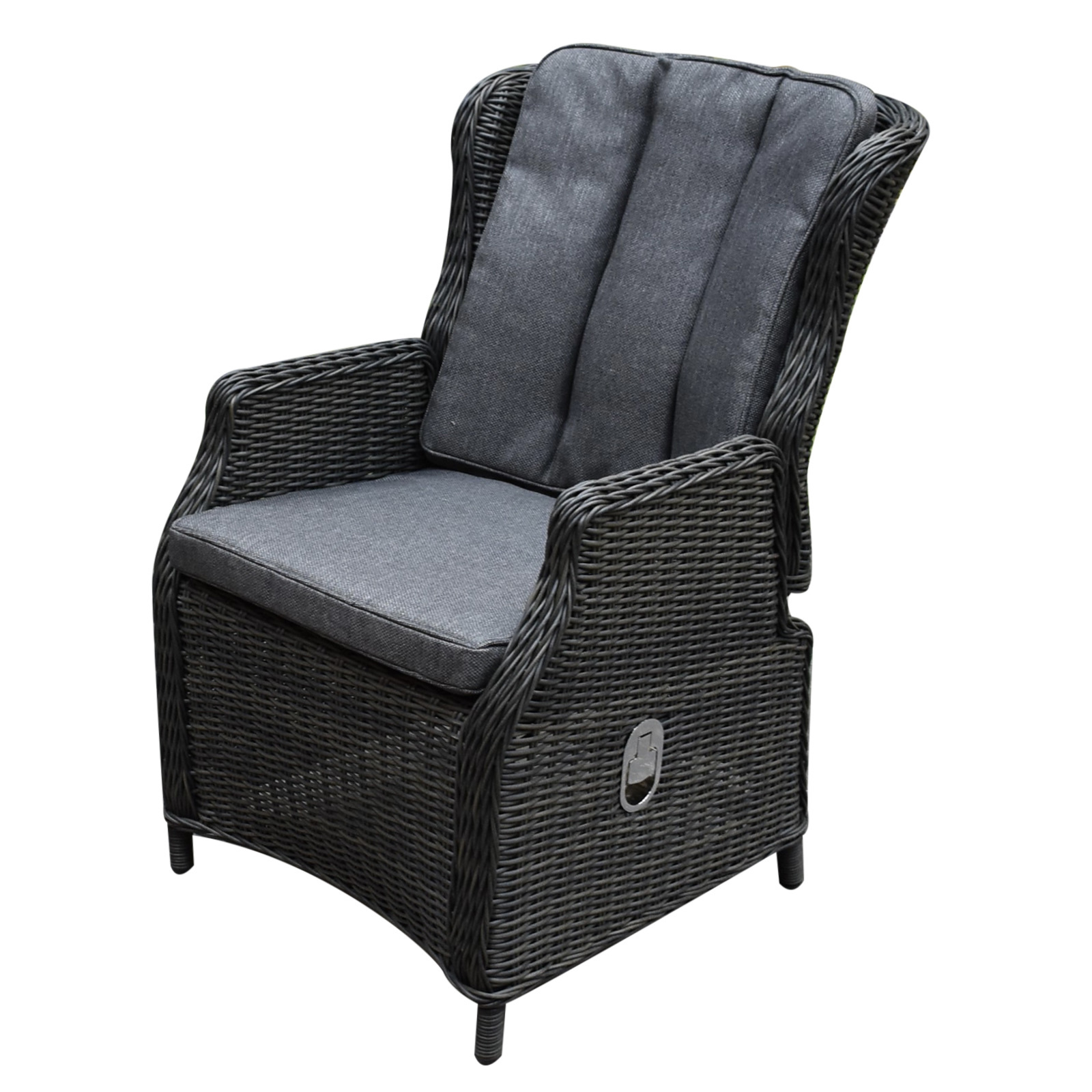 AVH-Collectie Darwin premium dining tuinstoel verstelbaar antraciet