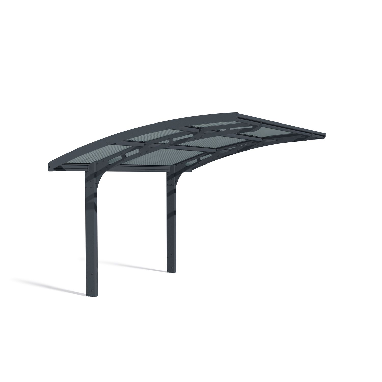 Canopia Palram |  - Carport Arizona Wave - Grijs - 495x289cm