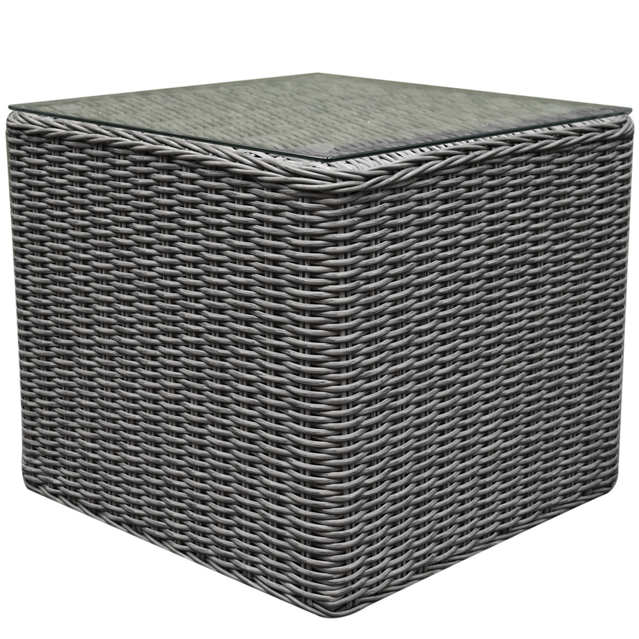 AVH-Collectie Toscane bijzettafel 50x50xH45 cm grijs