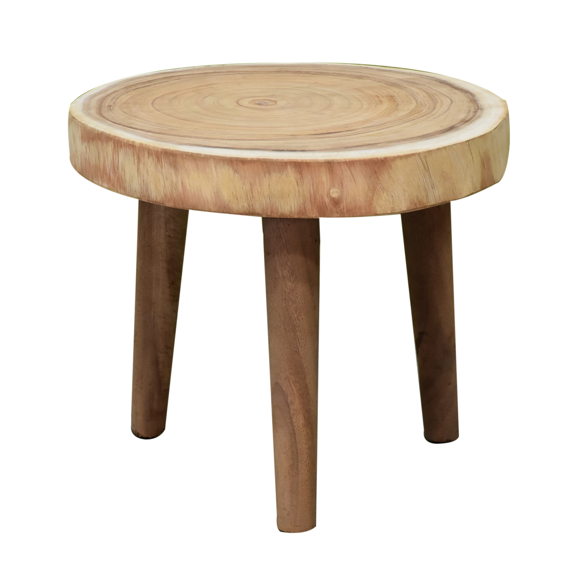 AVH-Collectie Boomstamtafel 47xH40 cm rond– bladdikte 6 cm