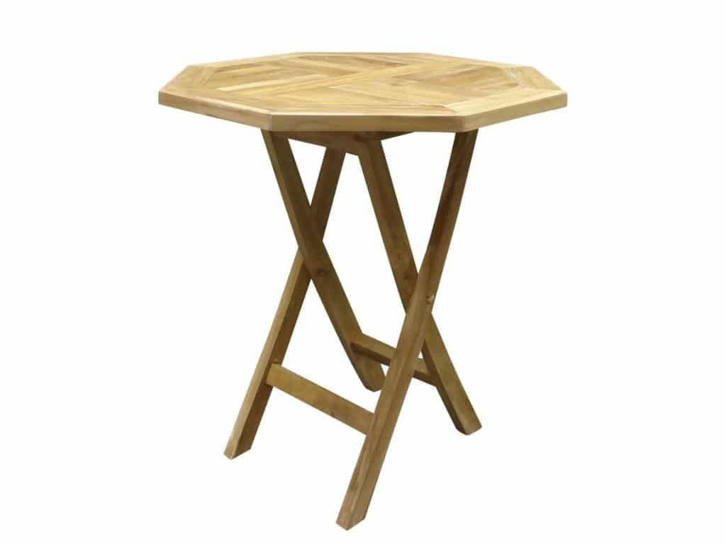 AVH-Collectie Klaptafel 70 cm achtkantig teak