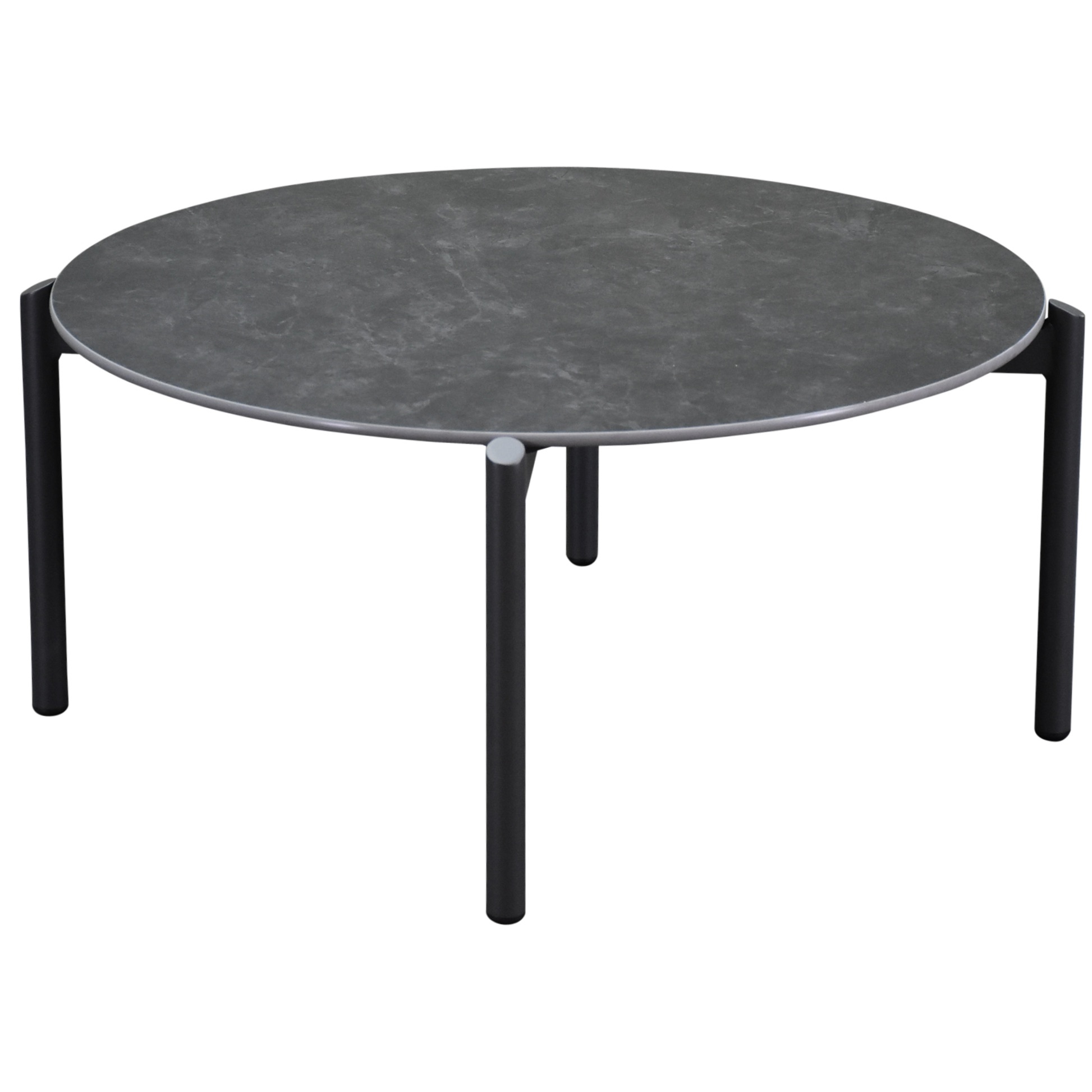 AVH-Collectie Tucson bijzettafel 87cm rond H38cm antraciet