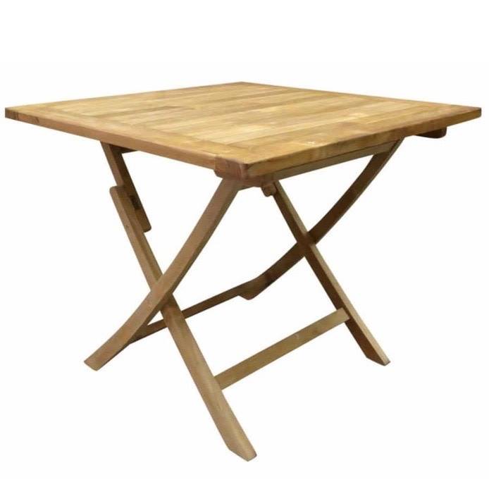 AVH-Collectie Klaptafel 90 cm vierkant teak