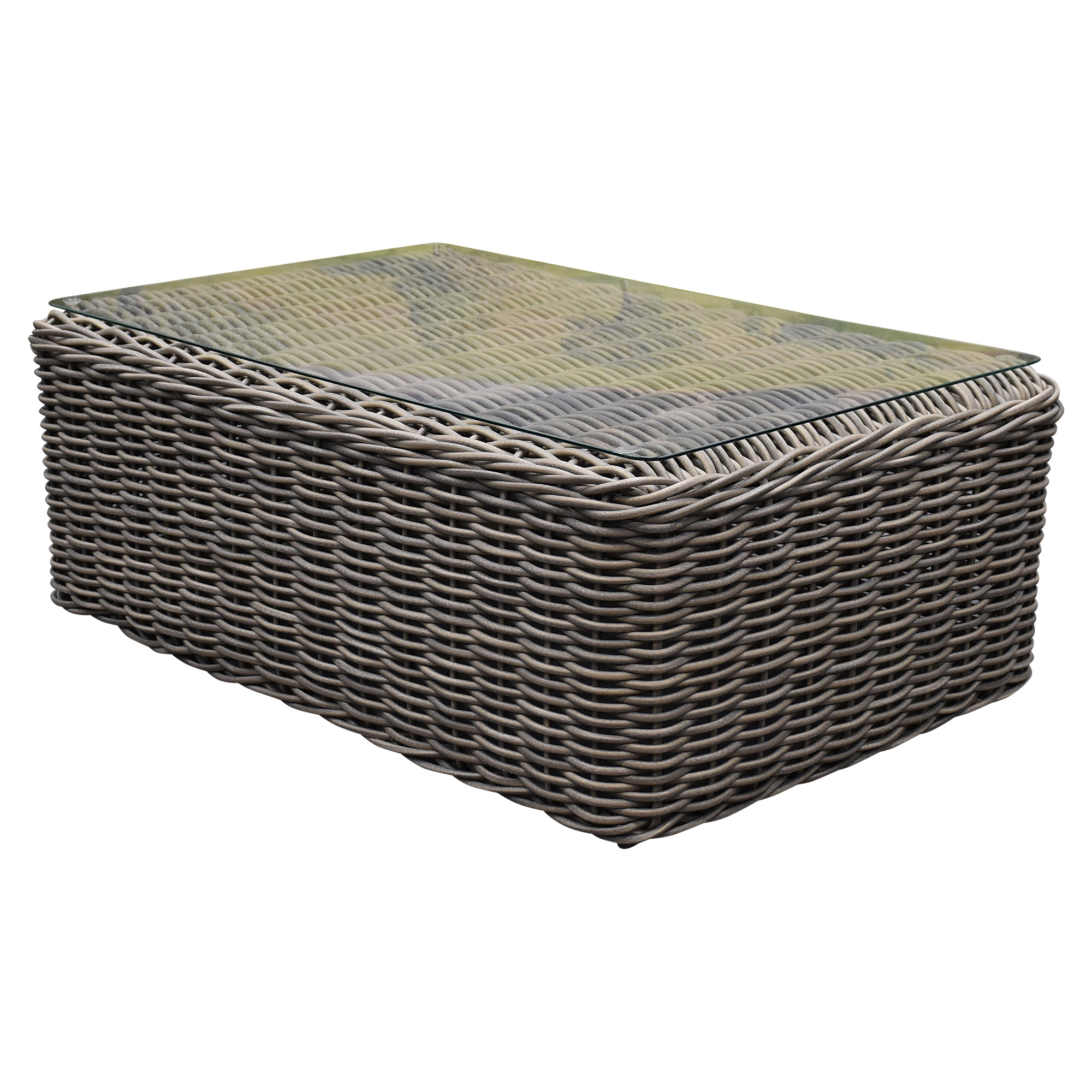 AVH-Collectie Barakaldo premium lounge tuintafel 120x75 cm grijs