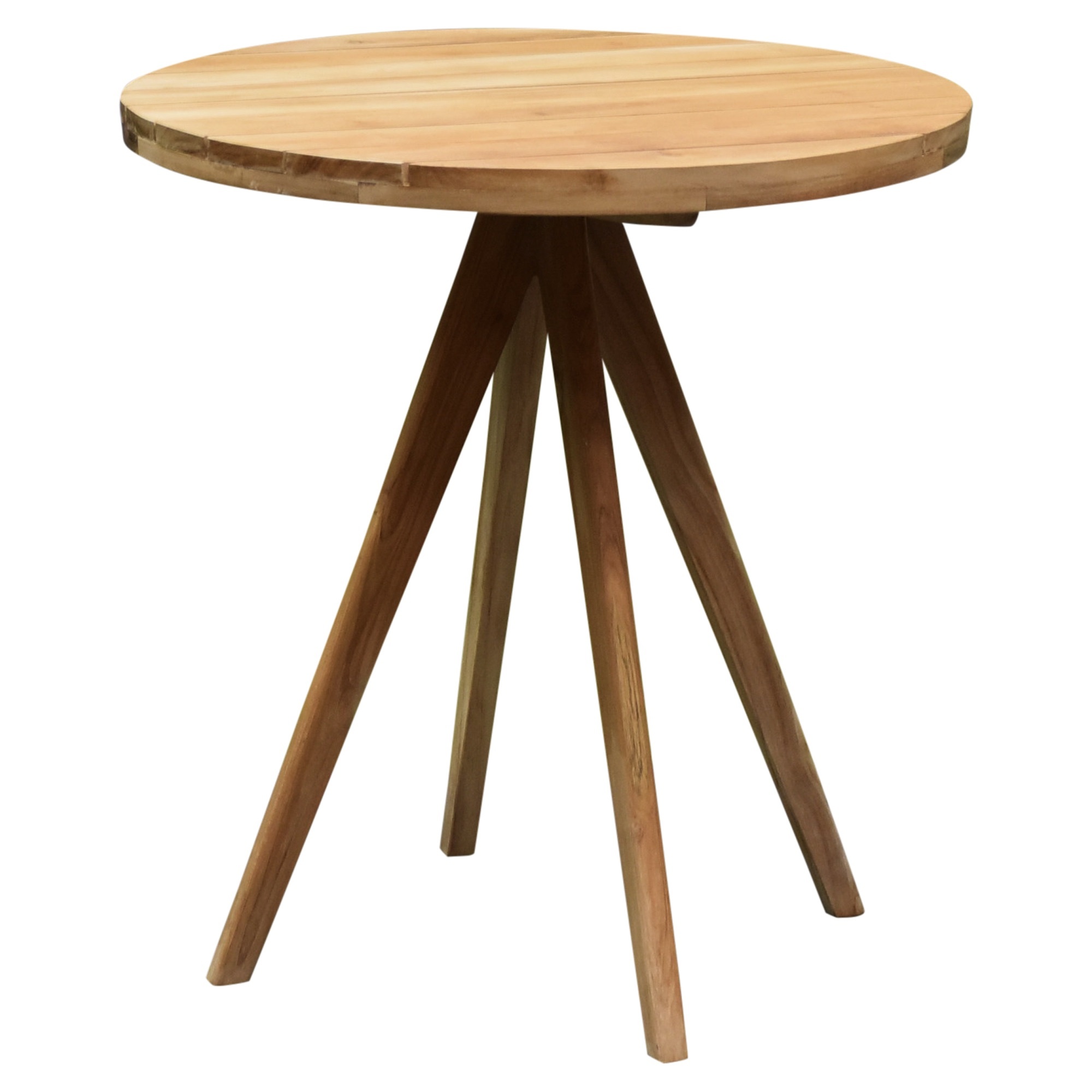 AVH-Collectie Cairo dining tuintafel 70 cm rond teakhout