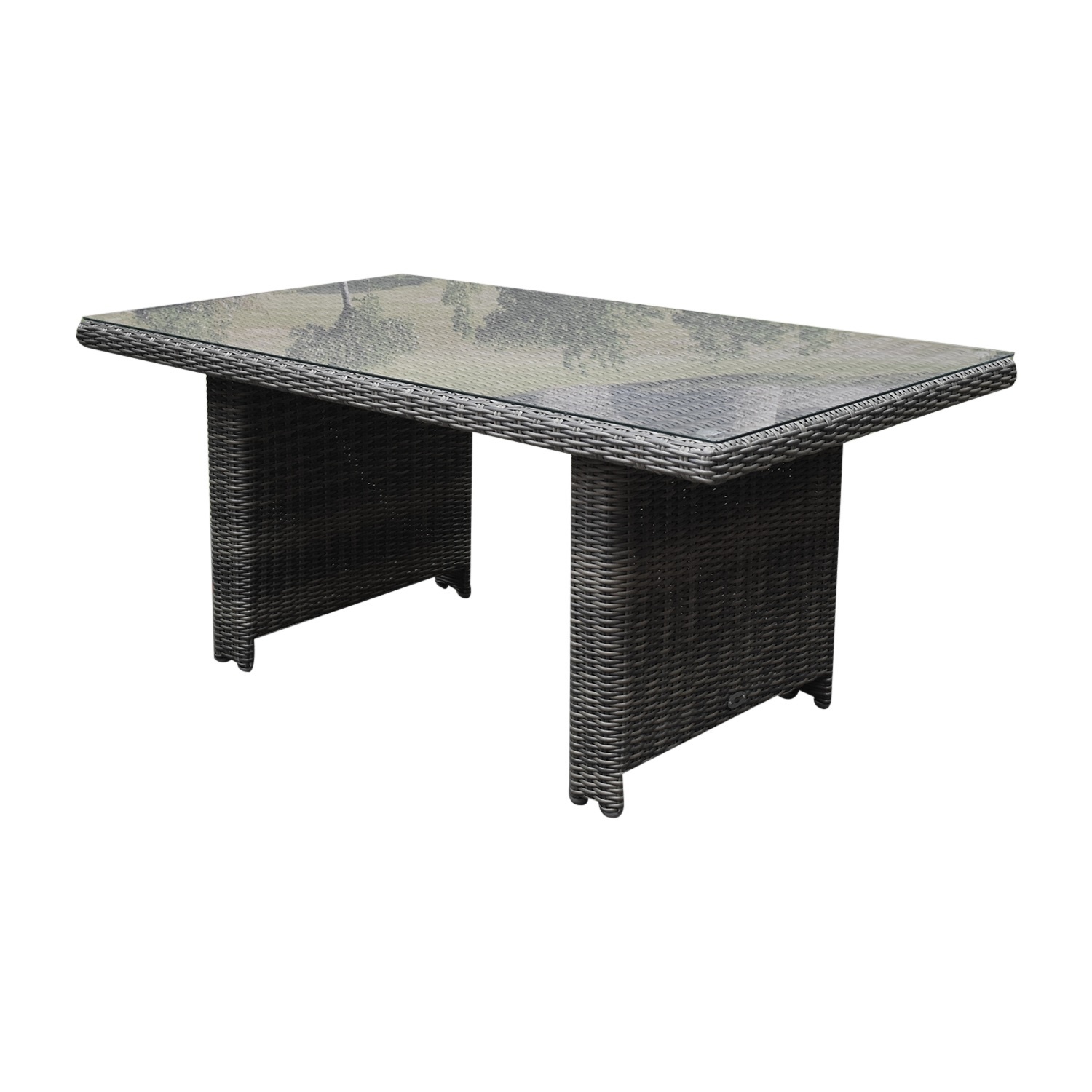 AVH-Collectie San Marino lounge-diningtafel 146x84,5xH66,5 cm grijs