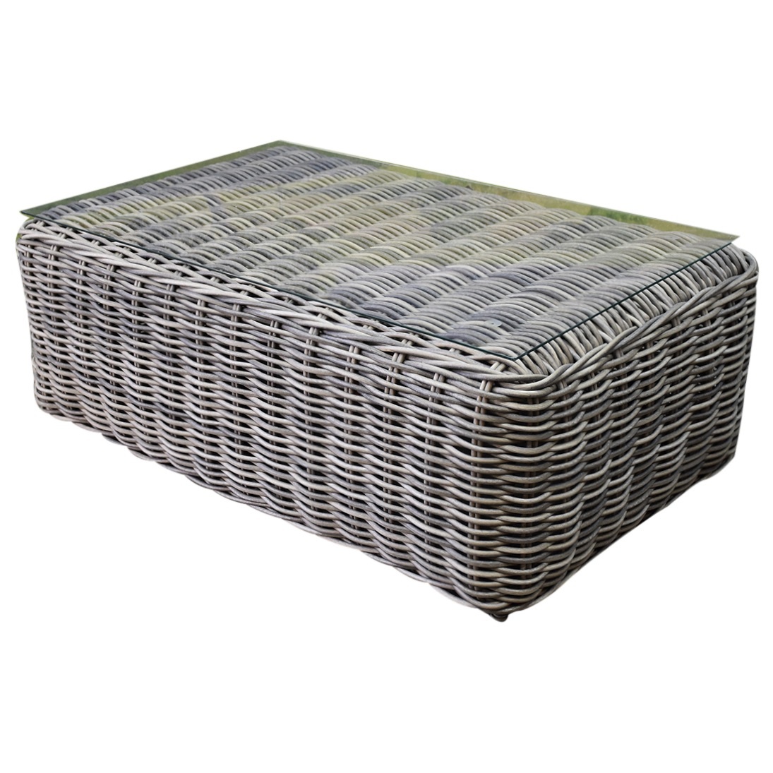 AVH-Collectie Las Palmas lounge tuintafel 120x75xH43,5 cm grijs