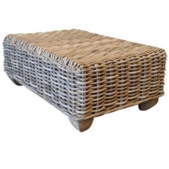 AVH-Collectie Toronto lounge tuintafel 60x90 cm naturel rotan
