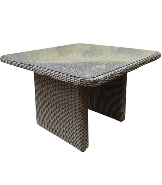 AVH-Collectie Roma lounge tuintafel 110x110xH63 cm  grijs