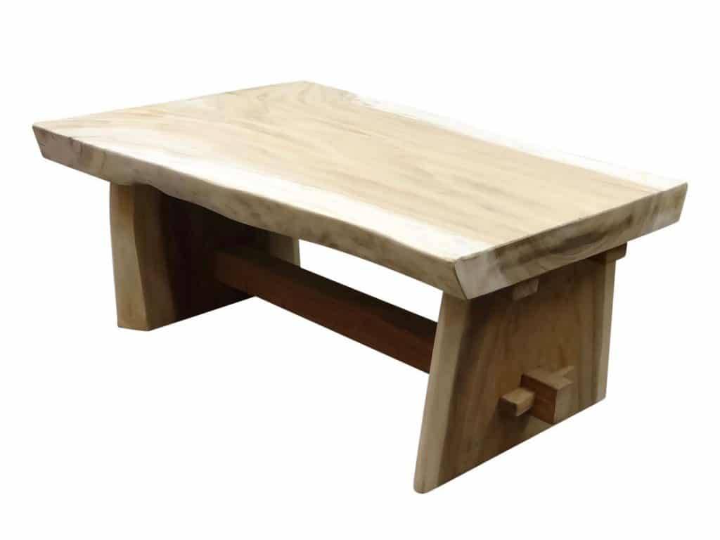 AVH-Collectie Boomstamtafel 120x70-75xH49 cm– bladdikte 8 cm