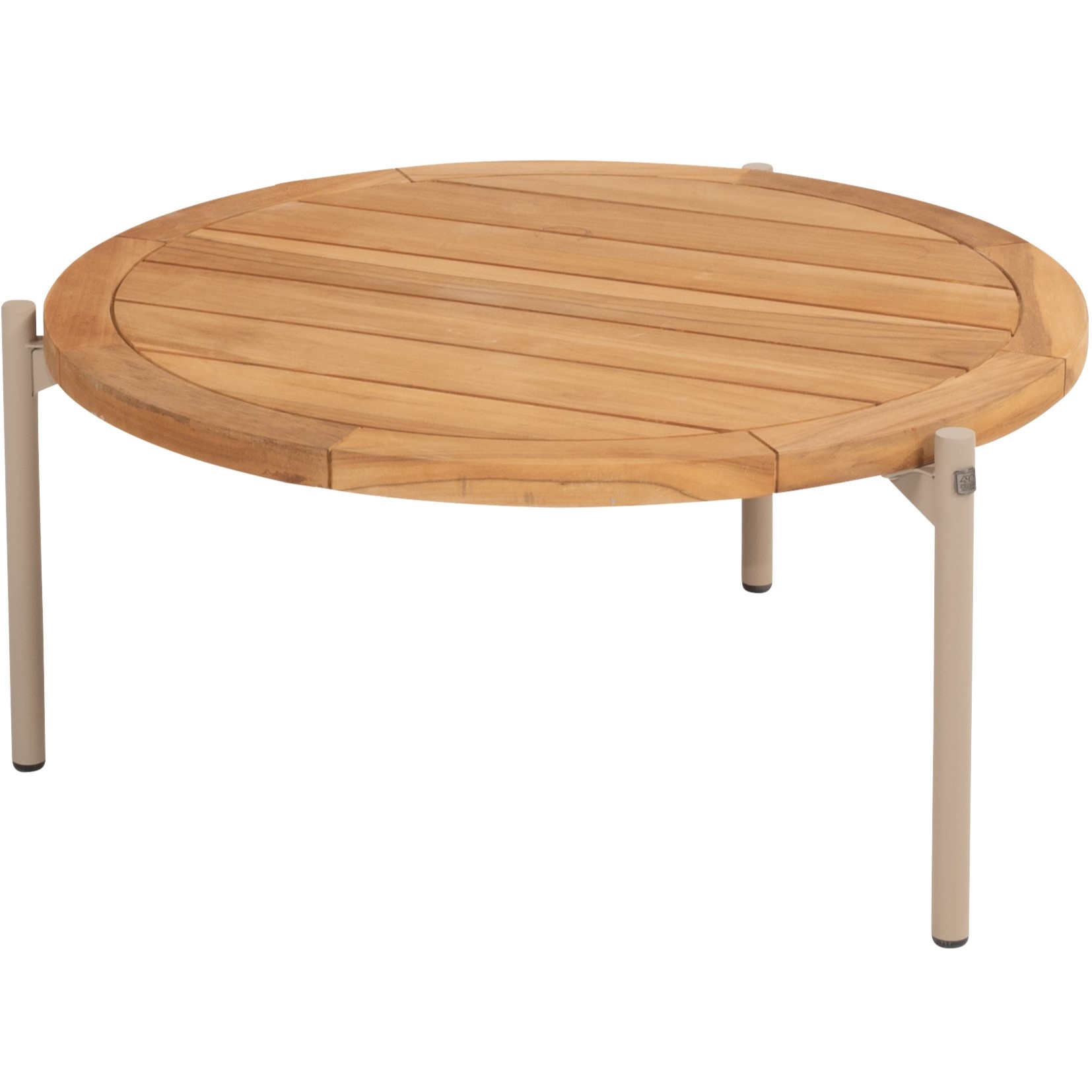 4 Seasons Outdoor Yoga lounge tuintafel 73xH35 cm  aluminium latte 