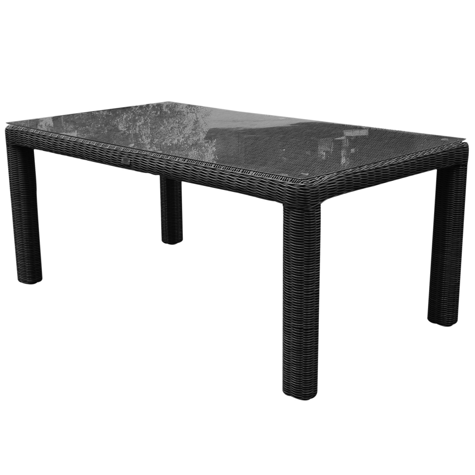 AVH-Collectie Bergamo dining tuintafel 180x100xH78 cm antraciet