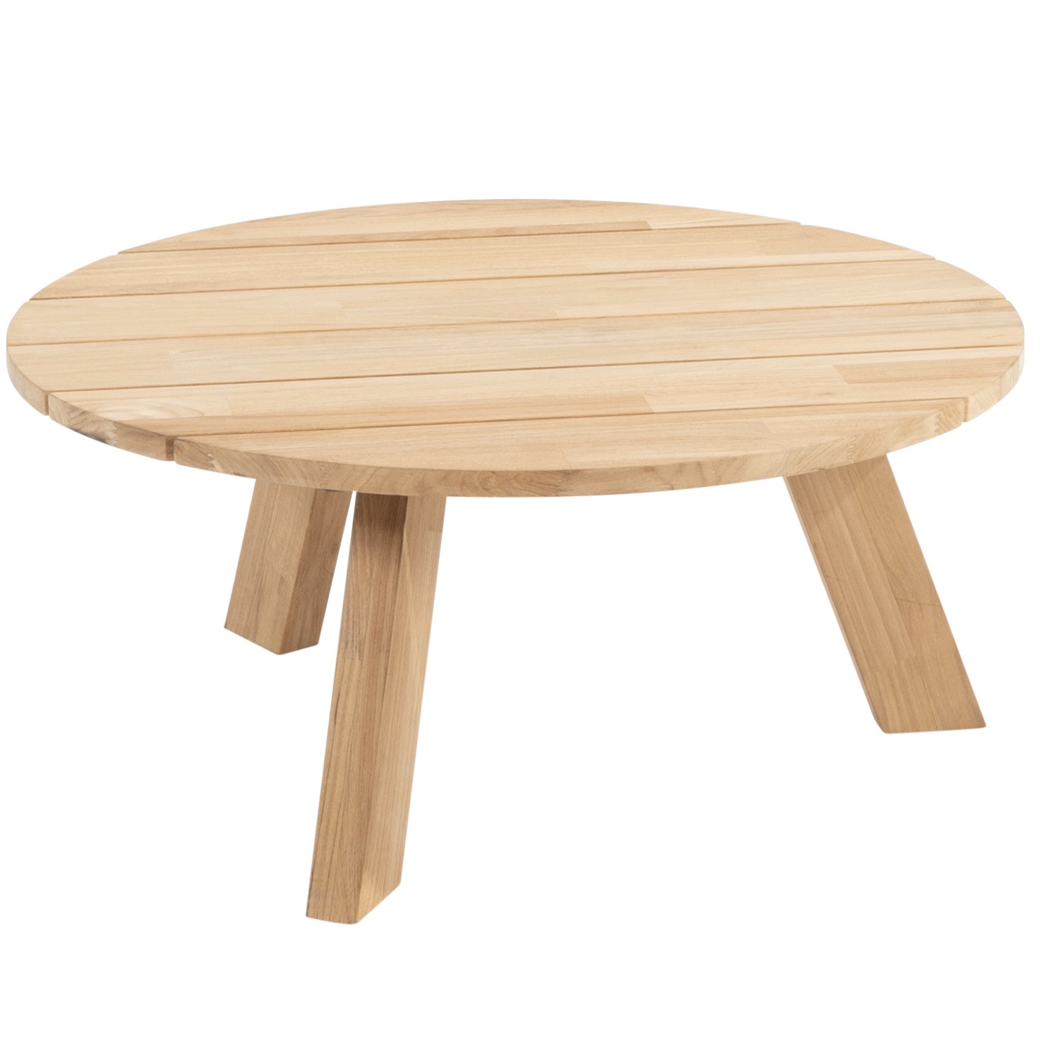 4 Seasons Outdoor Cosmic lounge tuintafel 78x35 cm rond teak 