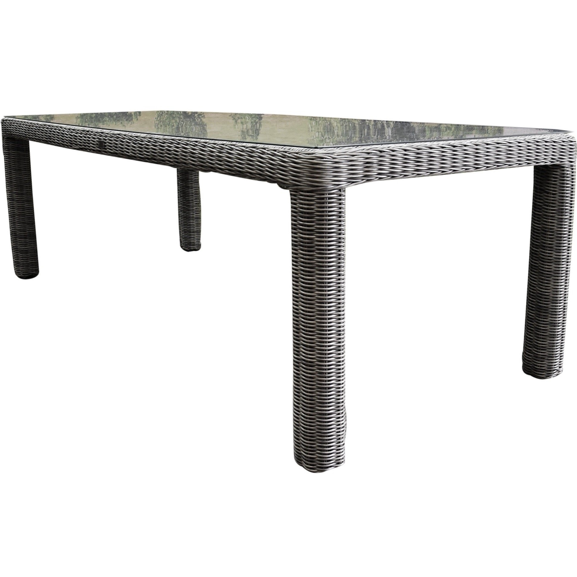 AVH-Collectie Bergamo dining tuintafel 240x100xH78 cm grijs