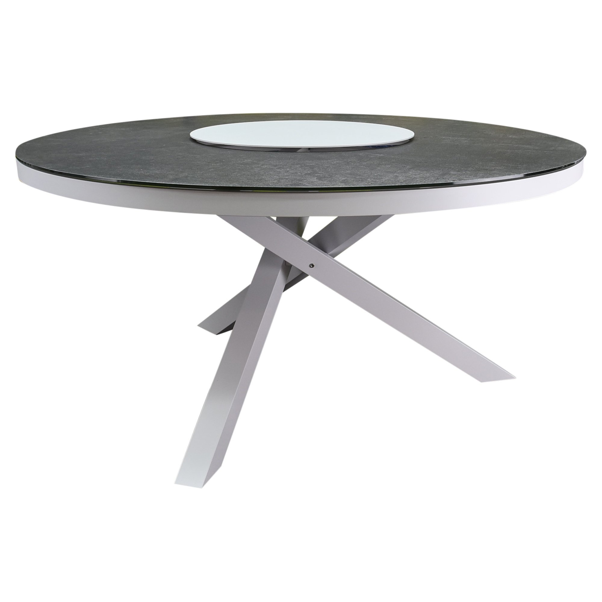 AVH-Collectie New Valley dining tuintafel 150xH74 cm rond wit