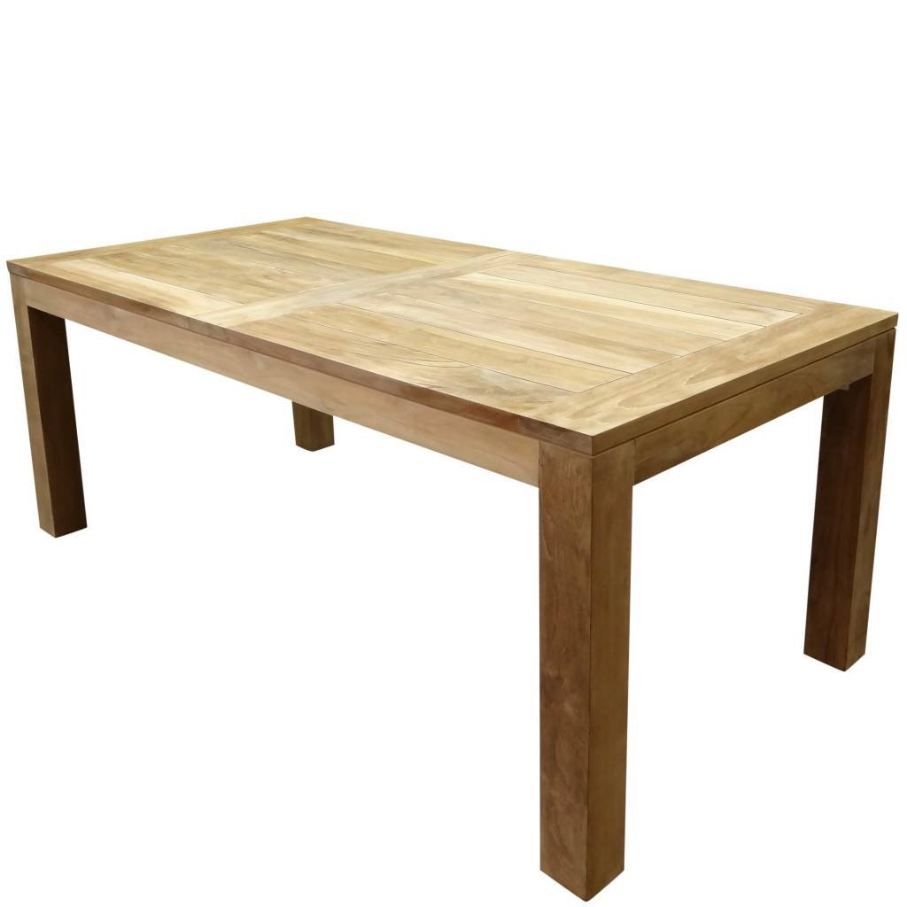 AVH-Collectie Krista dining tuintafel 180x95xH77,5 cm teak
