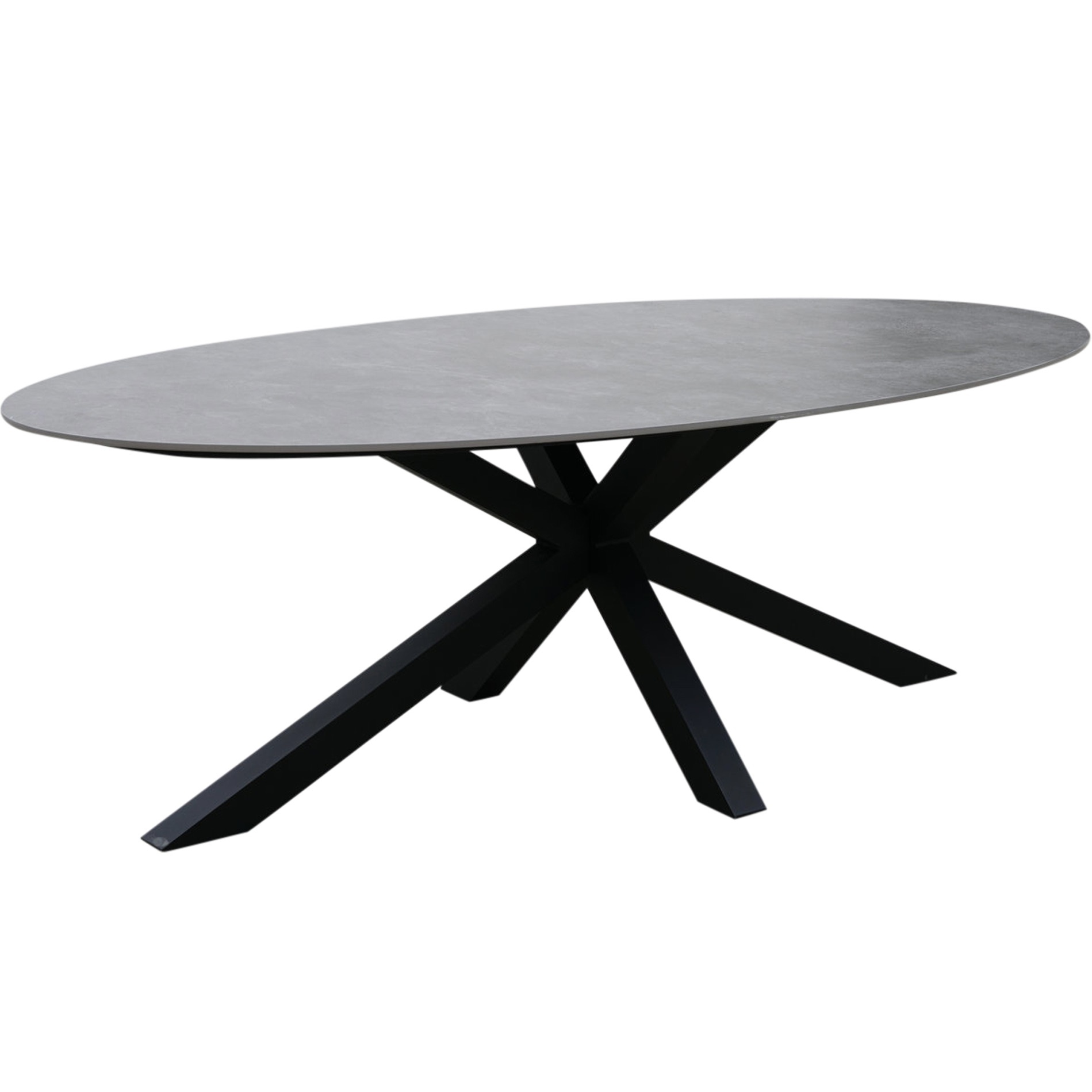 AVH-Collectie Puccini dining tuintafel 220x120 cm ovaal keramisch blad