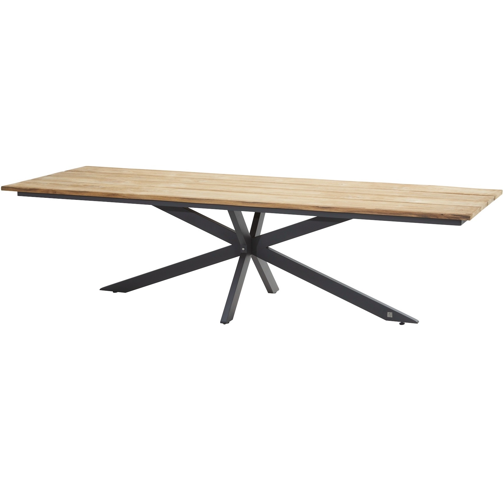 4 Seasons Outdoor Goa Minerva dining tuintafel 280x95xH75 cm teak aluminium