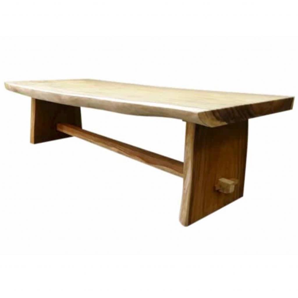 AVH-Collectie Boomstamtafel 400x120xH77,5 cm - bladdikte 10 cm