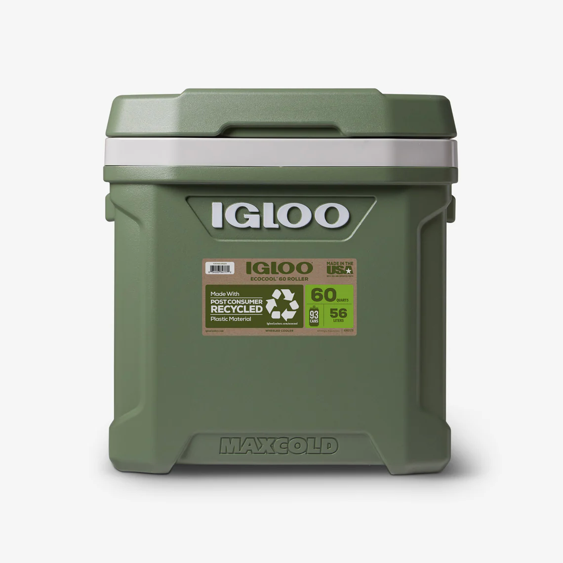 Igloo ECO60R ECOCOOL 60R passieve koelbox vintage design