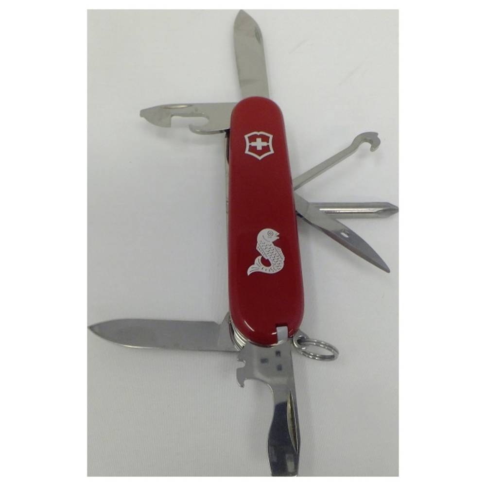 Victorinox Fisherman 1.4733.72 Zwitsers zakmes Aantal functies 18 Rood