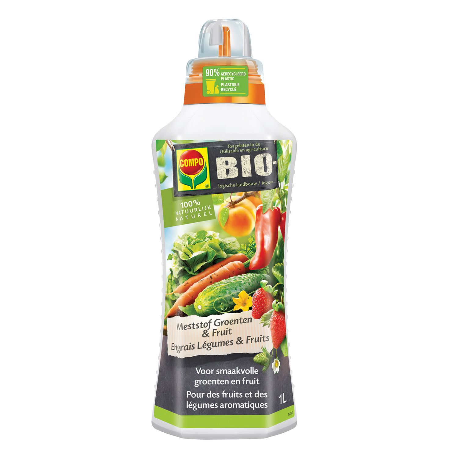 Compo Vloeibare Meststof Bio Groenten & Fruit 1l