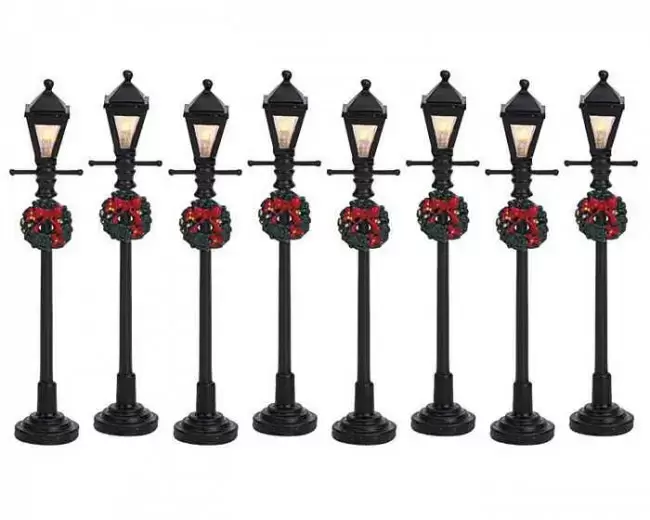 Lemax Gas Lantern Street Lamp 4.5V S8