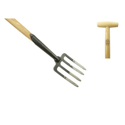 De Wit Damesgreep 4 Tands Met Essen Steel 70 Centimeter