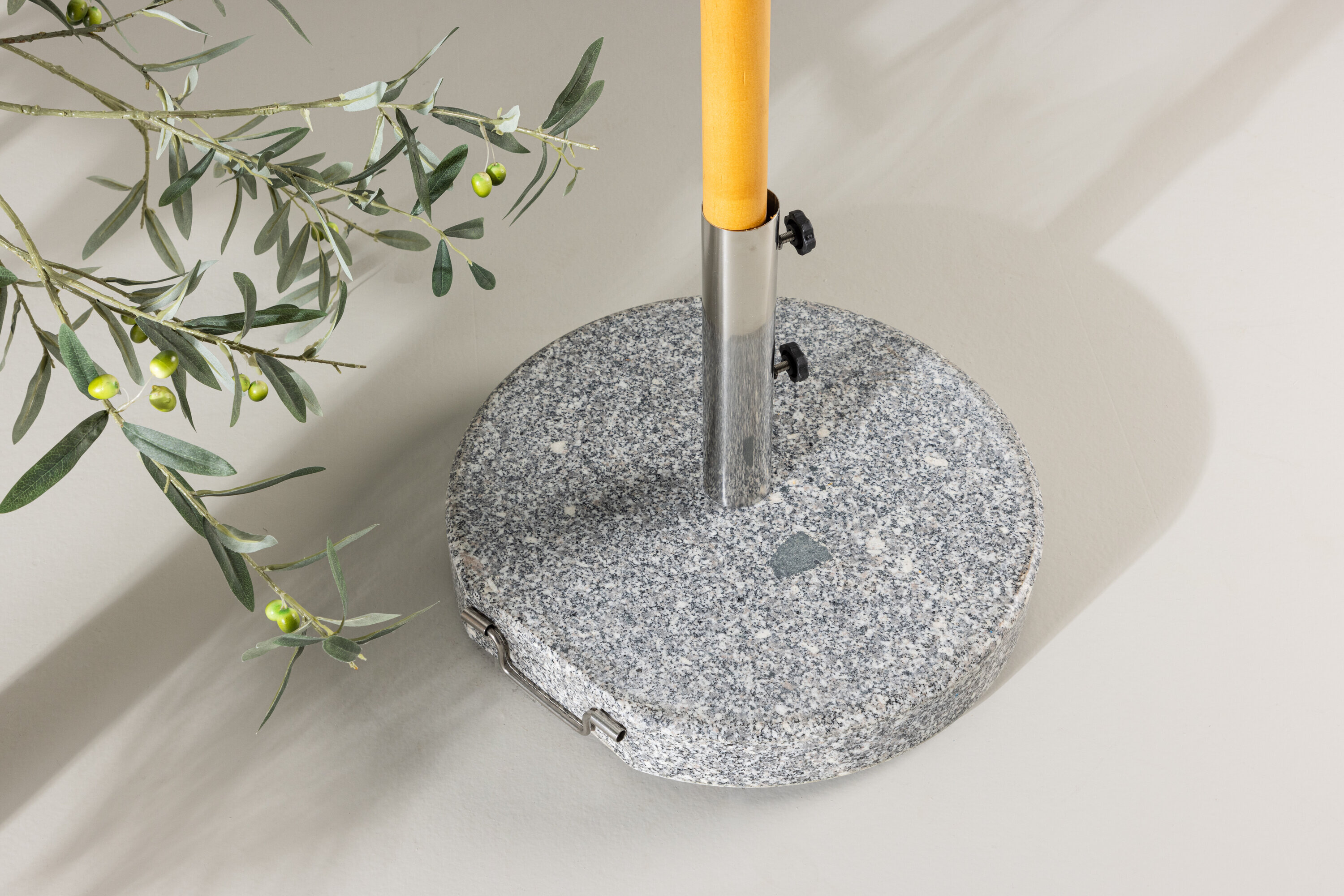 Nohr Ronde Parasolvoet Kadi Graniet 40KG - Grijs
