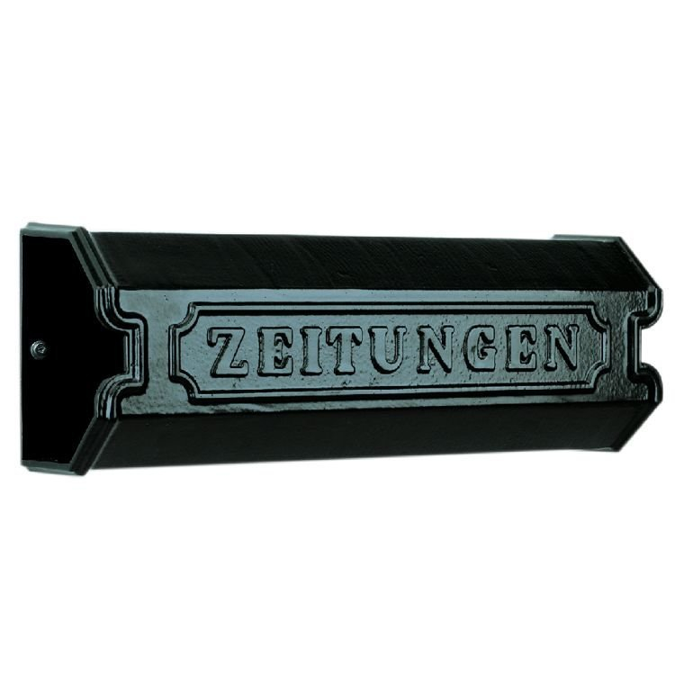 KS Verlichting KrantenrolScroll Zeitungen met tekst zeitungen - antraciet - 1706