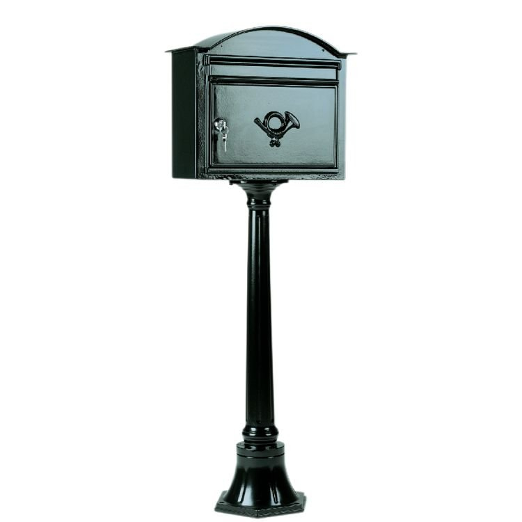 KS Verlichting BrievenbusPostbox B7 op poot - zwart - 1701