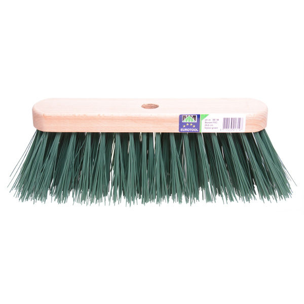 MM Eurotool Bezem FSC 29 Centimeter Kunstvezel Groen