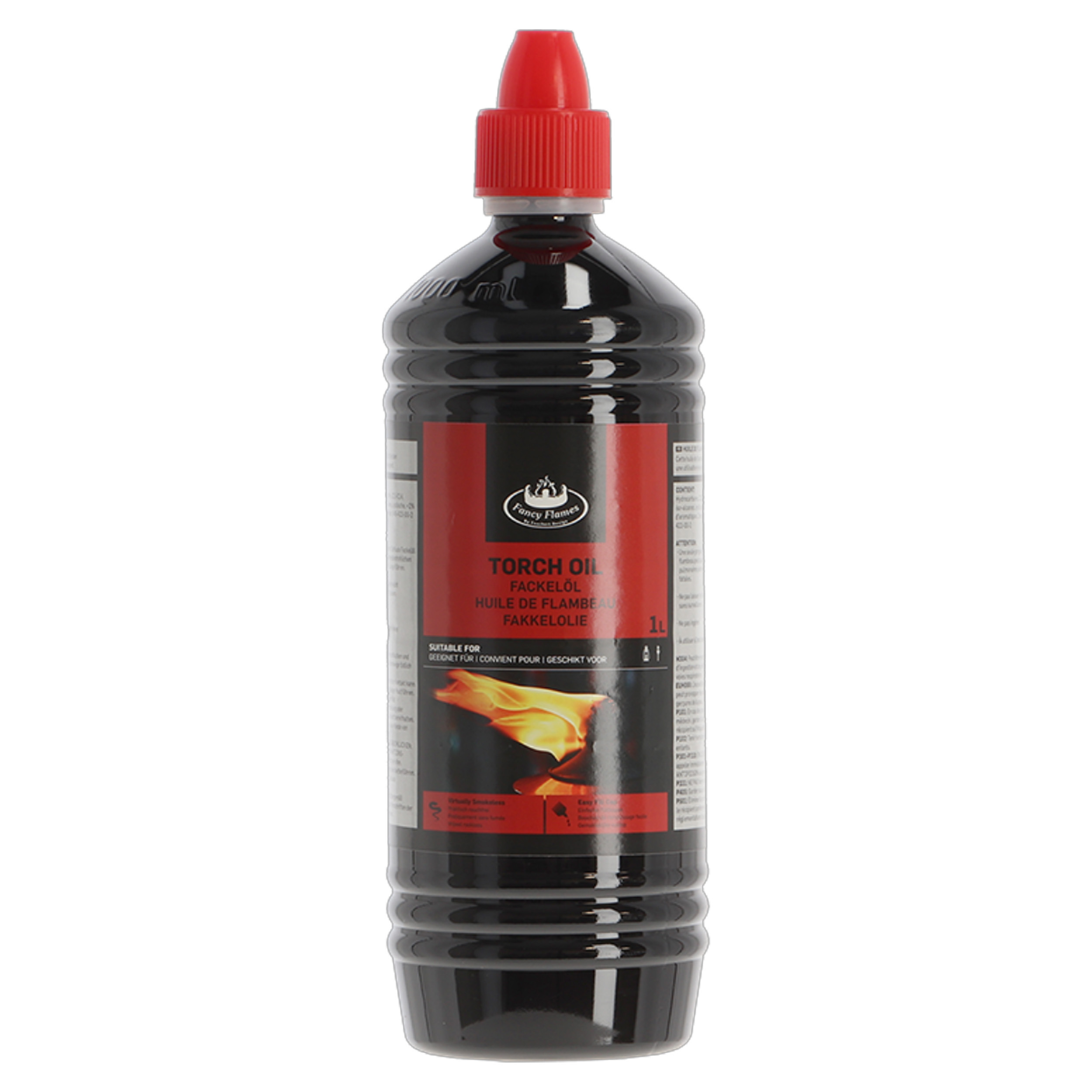 Fancy Flames Fakkelolie - 1 liter - lange brandduur - voor buitengebruik -