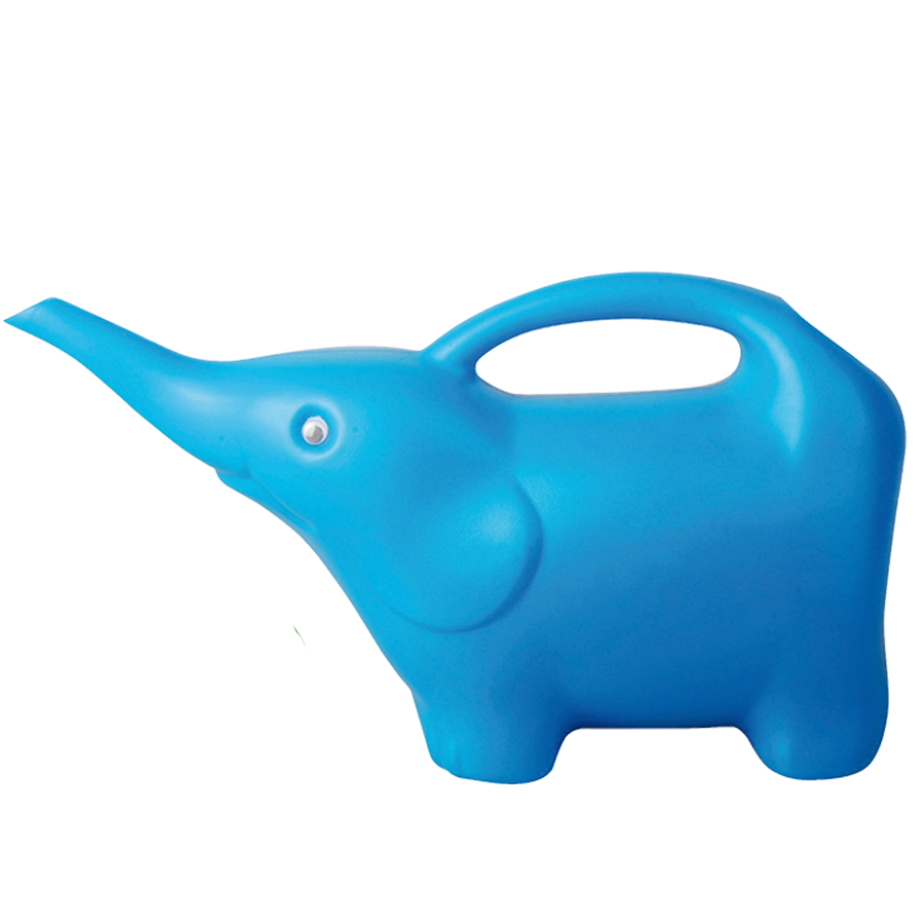 Esschert Design Gieter - Olifant - blauw - 1,6 liter - kunststof - kindergieters -