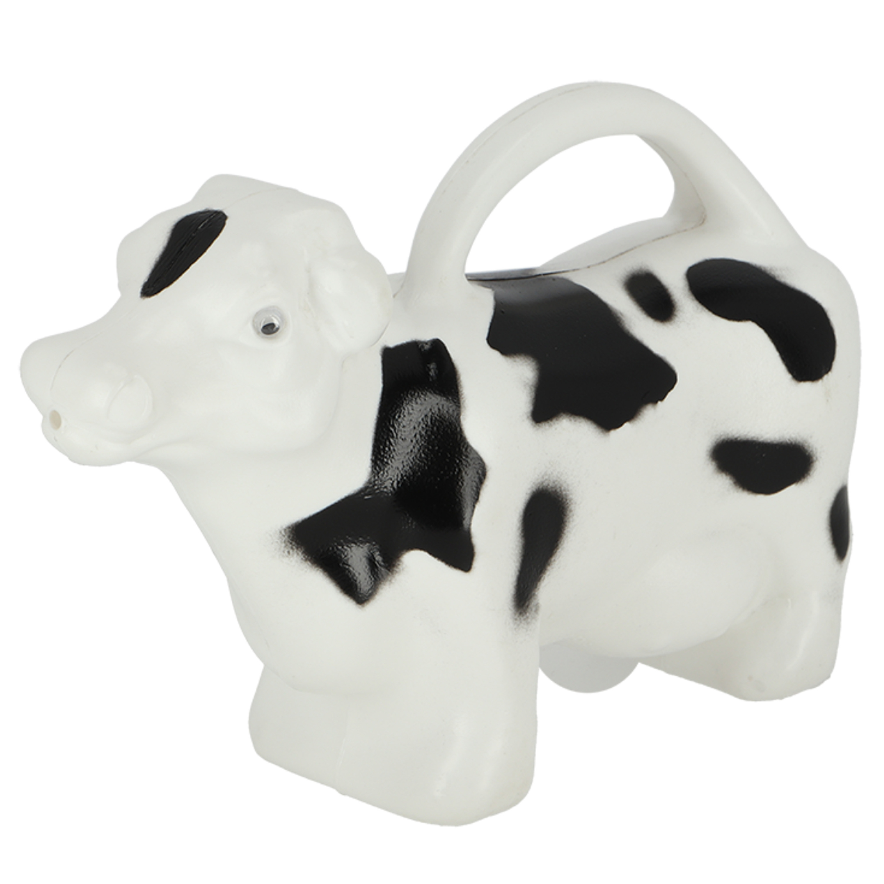 Esschert Design Gieter - Koe - wit/zwart - 1,6 liter - kunststof - kindergieter -