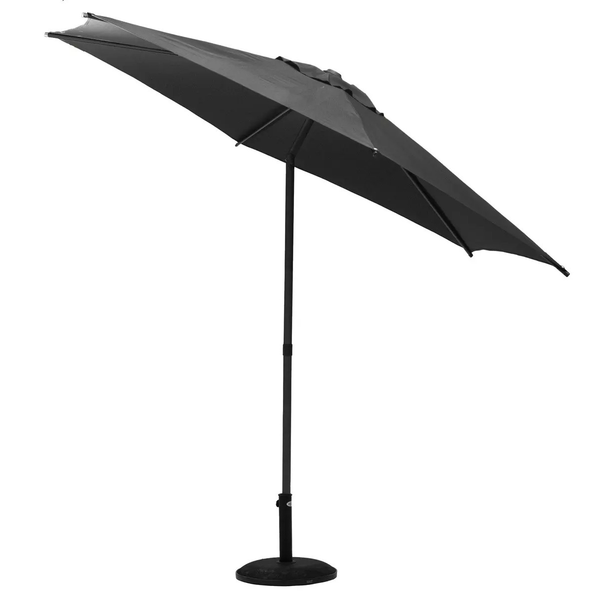 Hesperide Hespiride tuin Parasol Soya - antraciet - D270 x H220 cm - Steel mm -