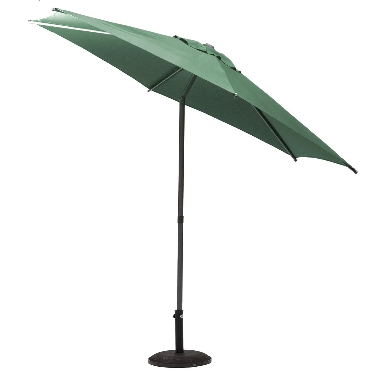 Hesperide Hespiride tuin Parasol Soya - olijfgroen - D270 x H220 cm - Steel mm -