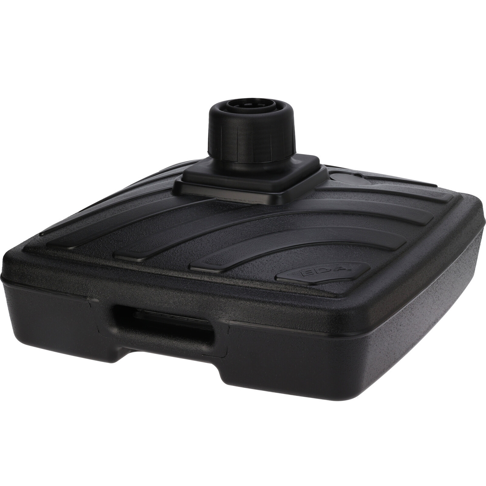 Merkloos Parasolvoet Square - vierkant - antraciet grijs - D55 cm - liter - kunststof - vulbaar -